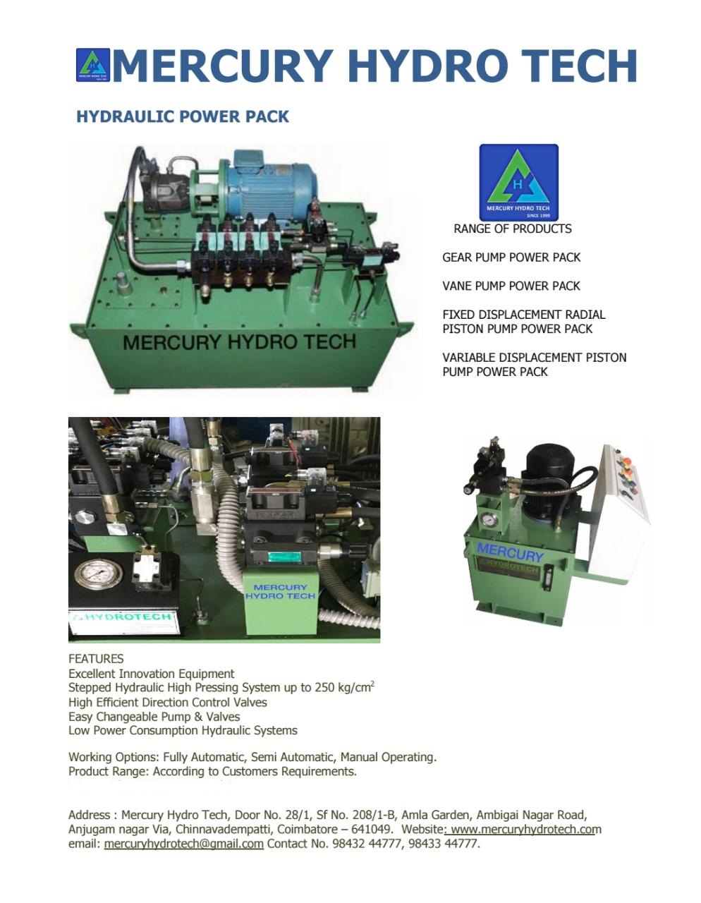 Custom Hydraulic Machines